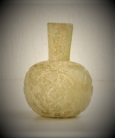 5th century AH Islamic decorated glass bottle (10th century AD)