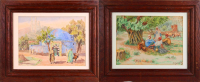 Two Orientalist Paintings by P. Grimaldi