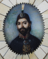 Ottoman picture frame