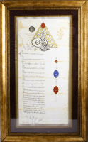 Ottoman empire Sultan Ahmed III period document