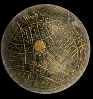 Brass Islamic astrological ball