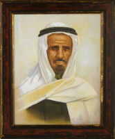 20th century portrait of an Arabic man