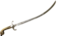 A19th century Indian Shamshir sword