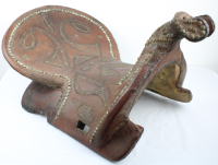 19/20th century Buzkashi saddle