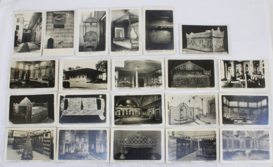 21 old postcards of Topkapi Palace
