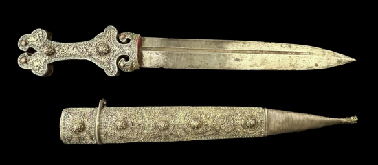 Silver Caucasus Kindal dagger