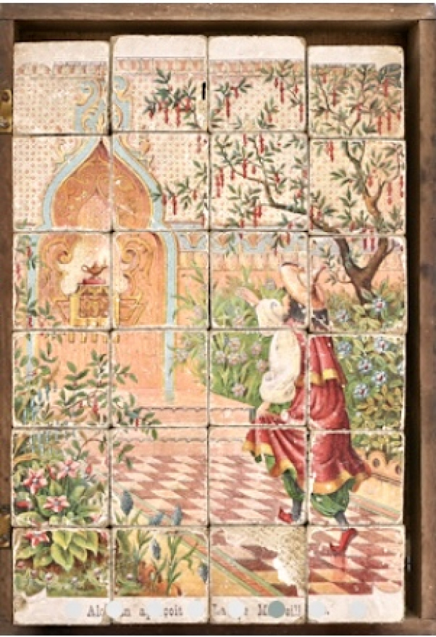19th century Extremely rare collectible Puzzle
