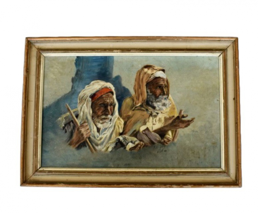 ( Sold after auction) Algerian portraits