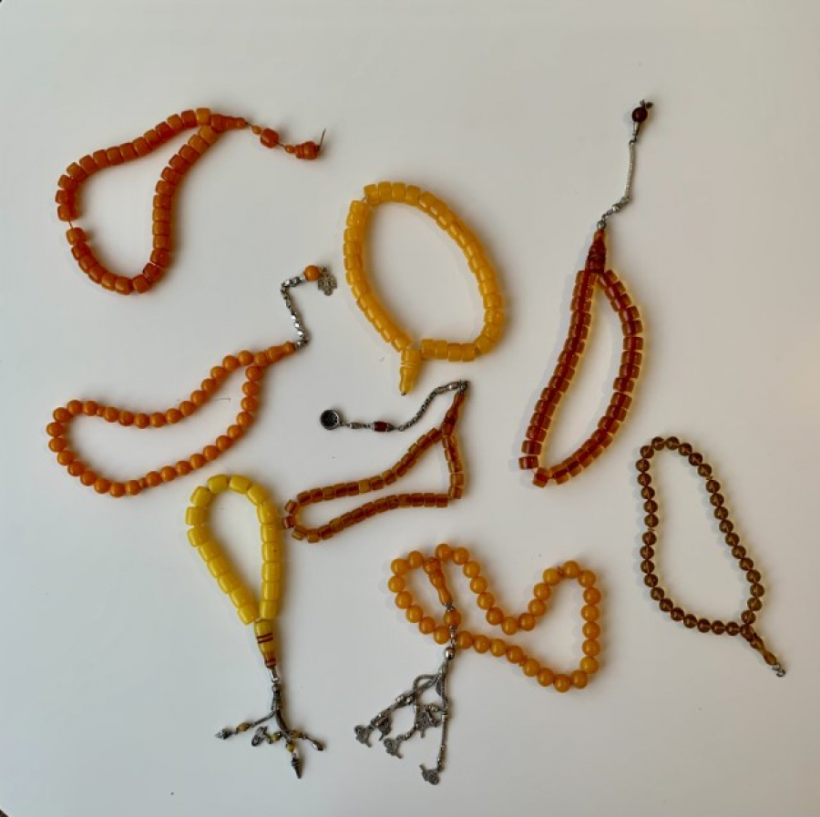 8 Bakelite Islamic Prayer Beads Rosaries (Tashbih)