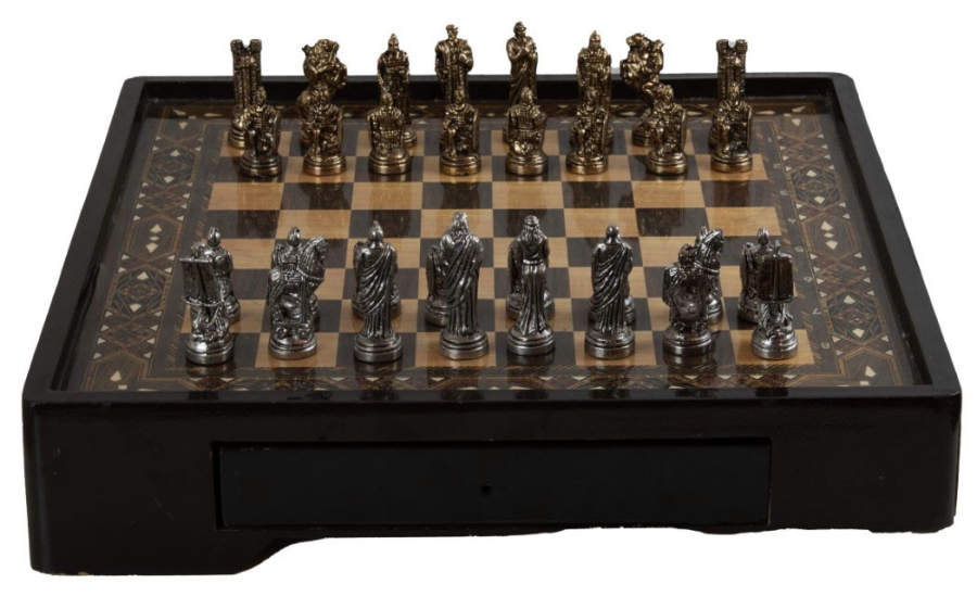 A 20th century Iranian chess board