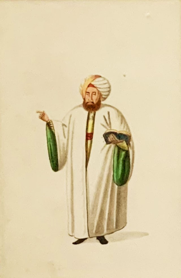 8 Ottoman watercolours by John Temple Leader, 19th century