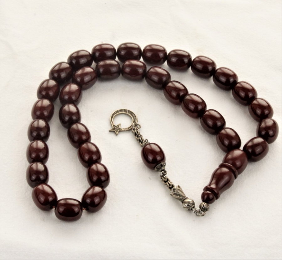 5 old prayer beads or Tasbih