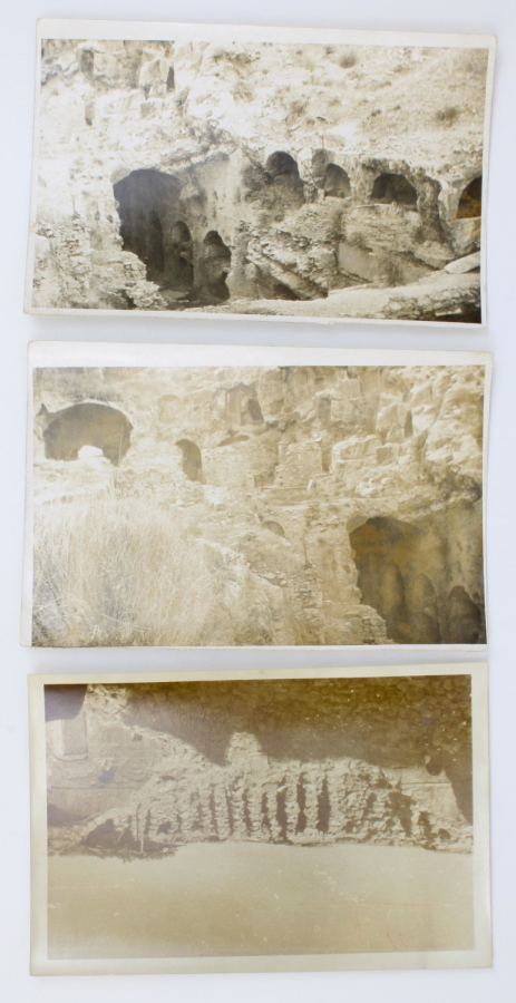 Photographs of the caves of the seven sleepers