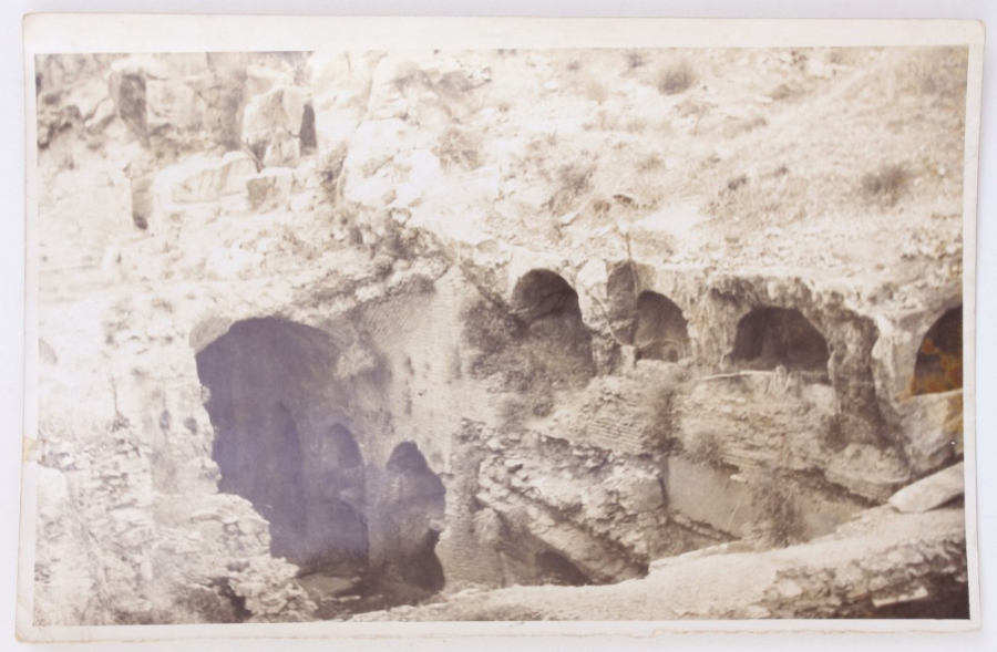 Photographs of the caves of the seven sleepers
