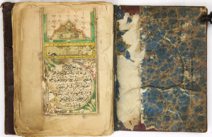19th century handwritten Dalil al-Khairat