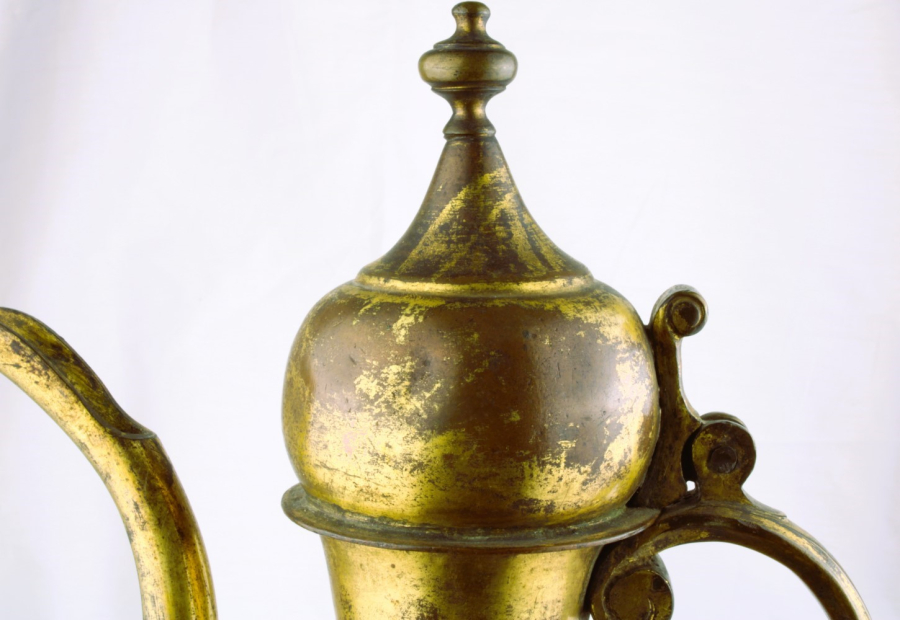Gold-plated (Tombak) Ottoman jug 