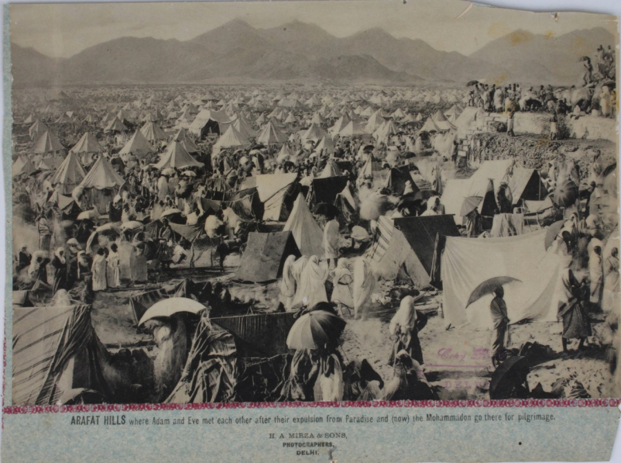 5 photographs of Mecca and Hajj by Mirza & Sons