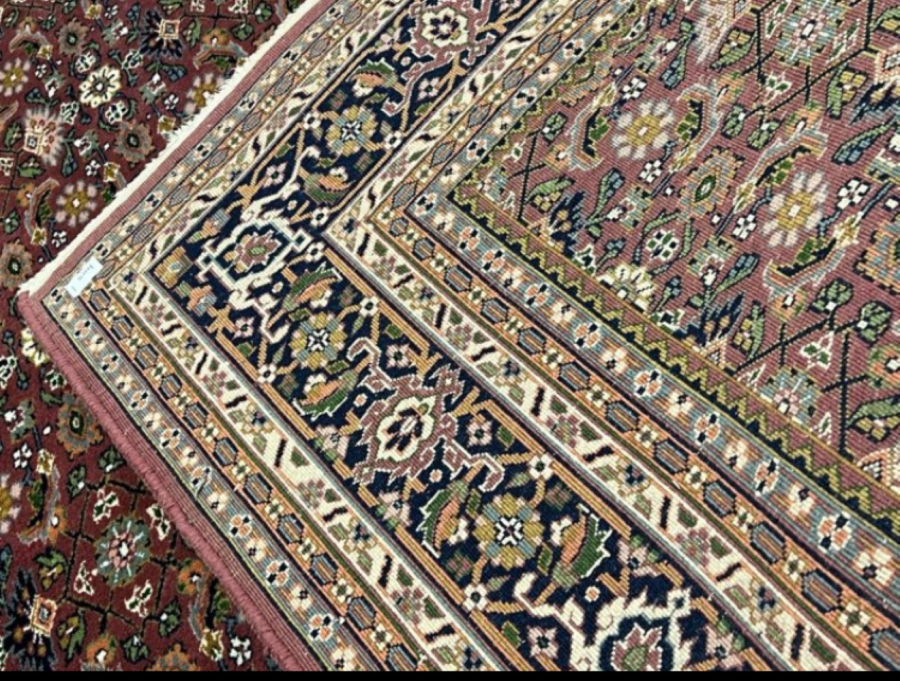 Bidjar carpet india wool on coton 