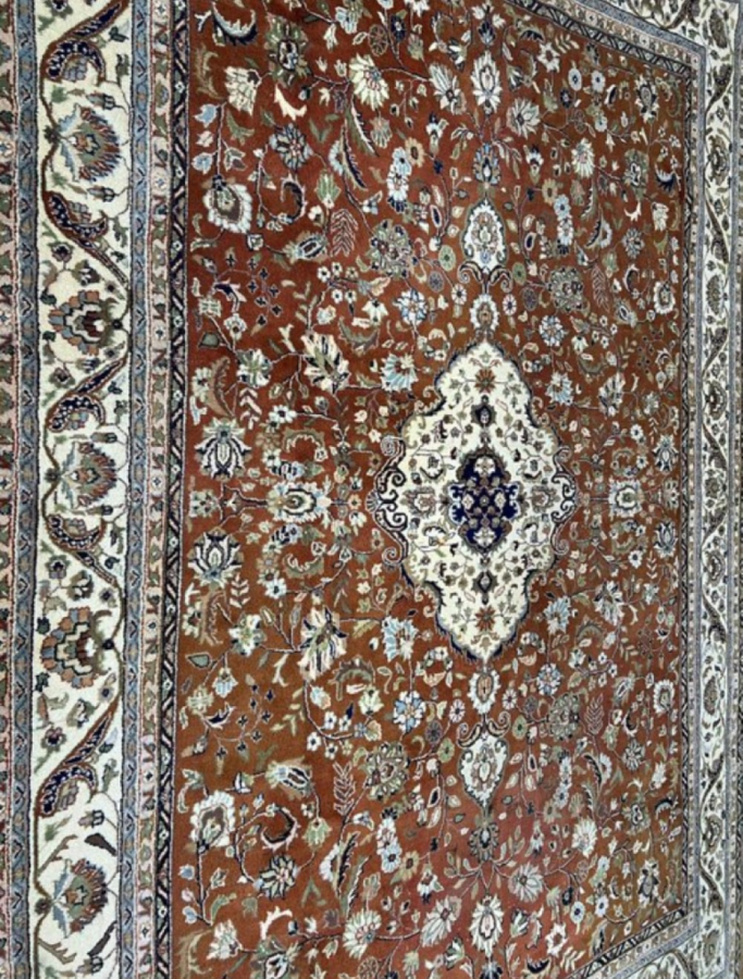 Tabriz carpet Iran wool mid 20th century 