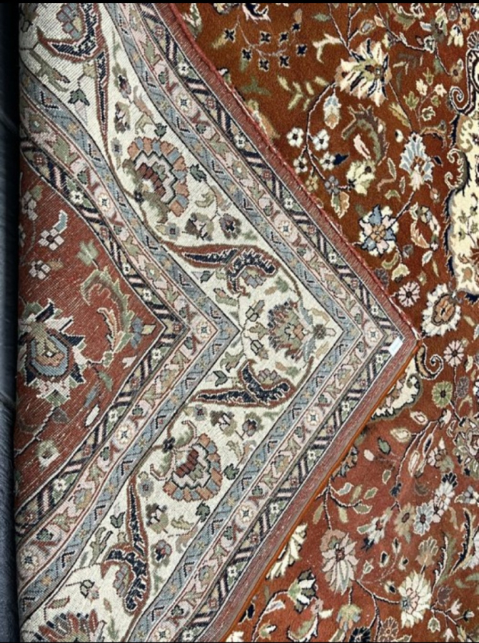 Tabriz carpet Iran wool mid 20th century 