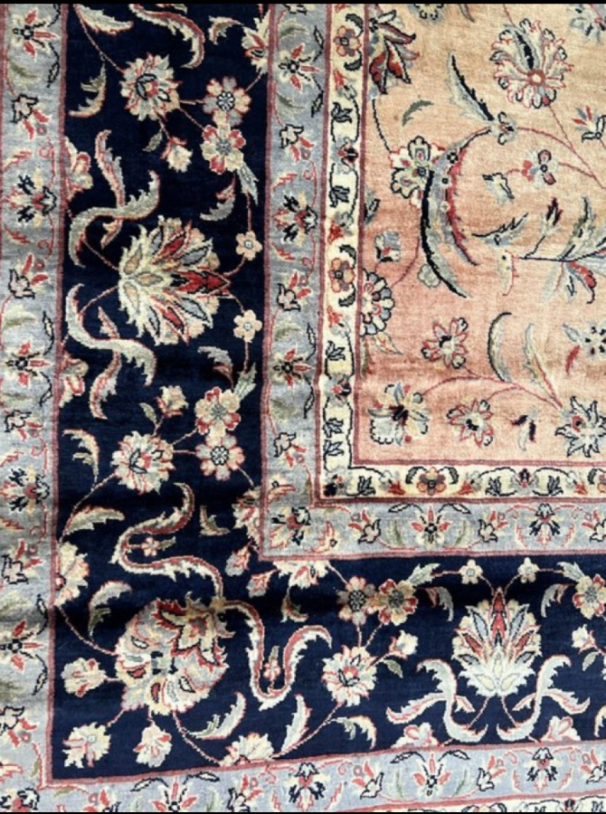 Tabriz carpet wool Iran mid 20th century 