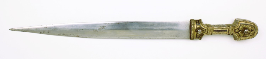 Silver Kindjal dagger