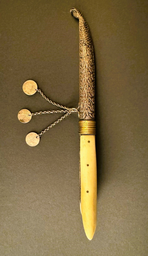 Ottoman silver knife